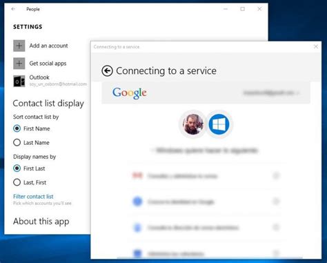 googlw contacts|google contacts windows 10.